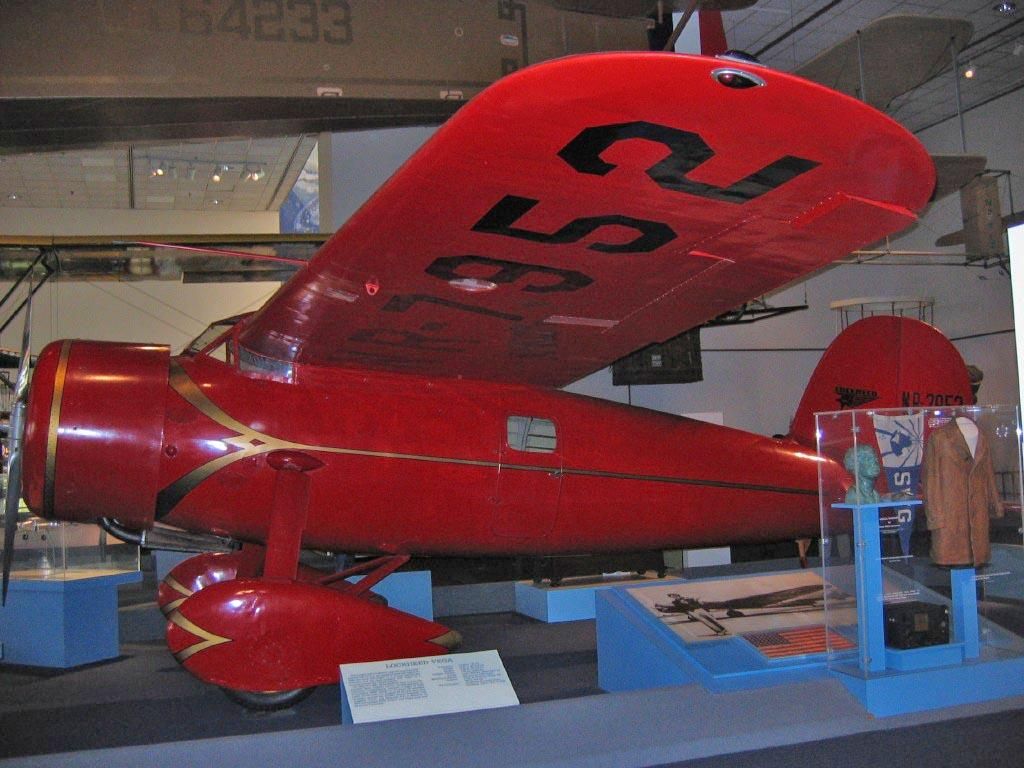 Самолёт Lockheed Vega 5b, на котором летала Амелия Эрхард, в Национальном музее авиации и космоса Самолёт Lockheed Vega 5b, на котором летала Амелия Эрхард, в Национальном музее авиации и космоса - РИА Новости, 1920, 10.01.2025