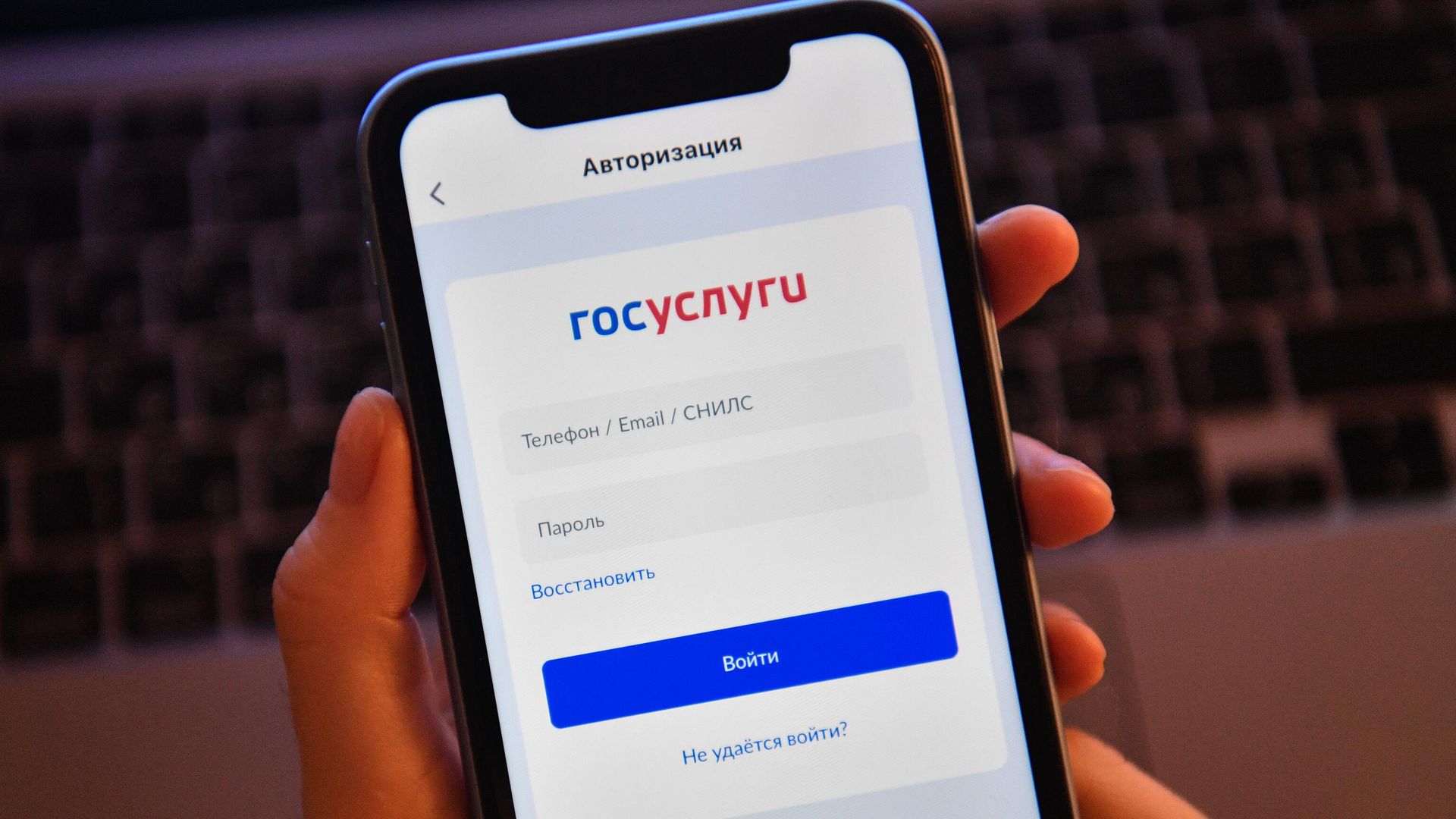 Мобильное приложение справочно-информационного интернет-портала Госуслуги - РИА Новости, 1920, 02.06.2025