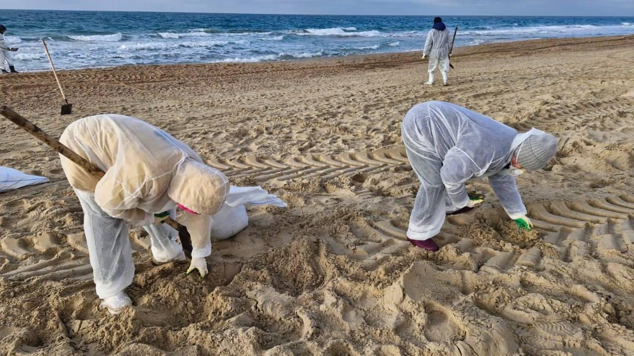 Ликвидация последствий разлива нефтепродуктов в Краснодарском крае Ликвидация последствий разлива нефтепродуктов в Краснодарском крае - РИА Новости, 1920, 16.01.2025