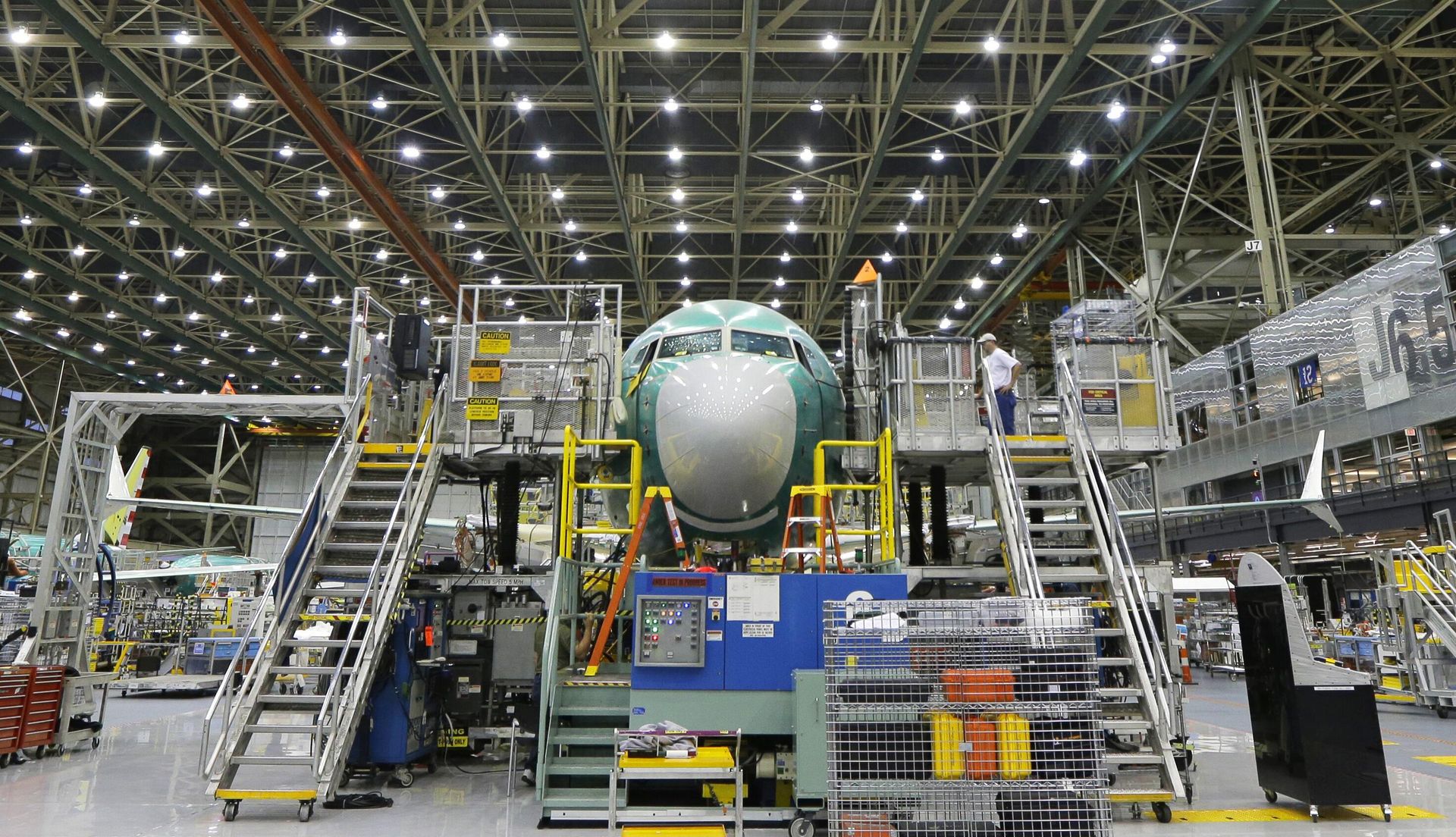 Сборочный цех американской компании Boeing Сборочный цех американской компании Boeing - РИА Новости, 1920, 03.09.2026