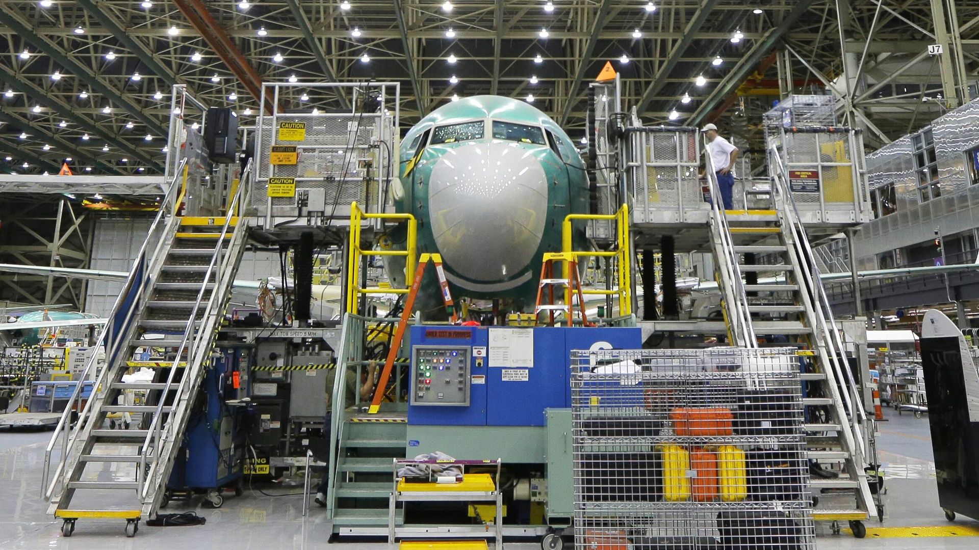 Сборочный цех американской компании Boeing - РИА Новости, 1920, 13.01.2025