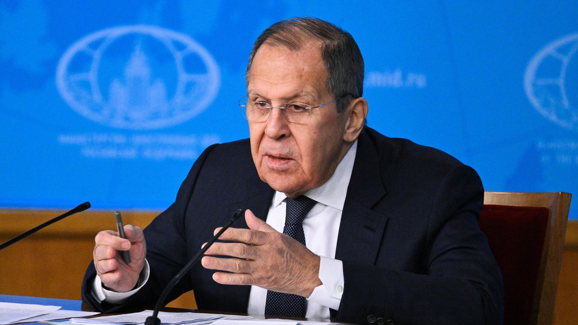 Министр иностранных дел РФ Сергей Лавров проводит пресс-конференцию по итогам деятельности российской дипломатии в 2024 году Министр иностранных дел РФ Сергей Лавров проводит пресс-конференцию по итогам деятельности российской дипломатии в 2024 году - РИА Новости, 1920, 14.01.2025