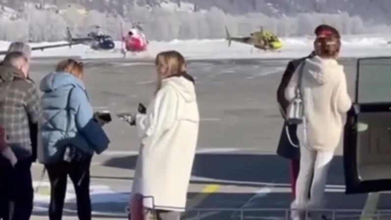 Жена Владимира Зеленского Елена на одном из горнолыжных курортов Швейцарии Санкт-Мориц - РИА Новости, 1920, 16.01.2025