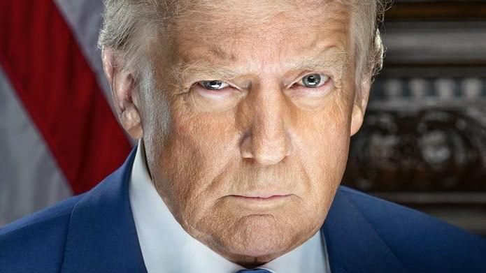 Официальный портрет избранного президента Дональда Трампа Официальный портрет избранного президента Дональда Трампа - РИА Новости, 1920, 20.01.2025