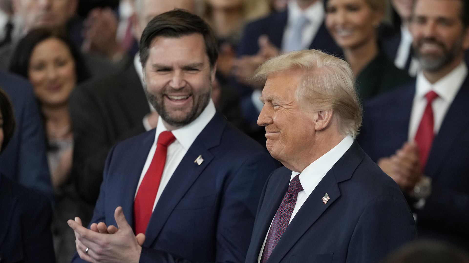 Дональд Трамп на церемонии инаугурации президента США в Вашингтоне - РИА Новости, 1920, 20.01.2025