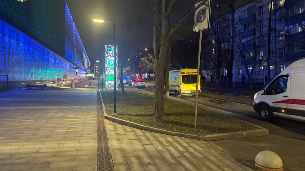 Машины скорой помощи у ТЦ на юго-востоке Москвы, где произошла стрельба Машины скорой помощи у ТЦ на юго-востоке Москвы, где произошла стрельба - РИА Новости, 1920, 20.01.2025