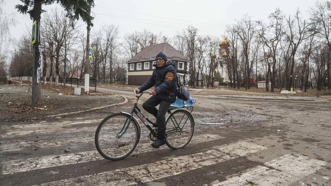 Мужчина на улице Красноармейска
