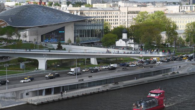 Концертный зал парка Зарядье в Москве