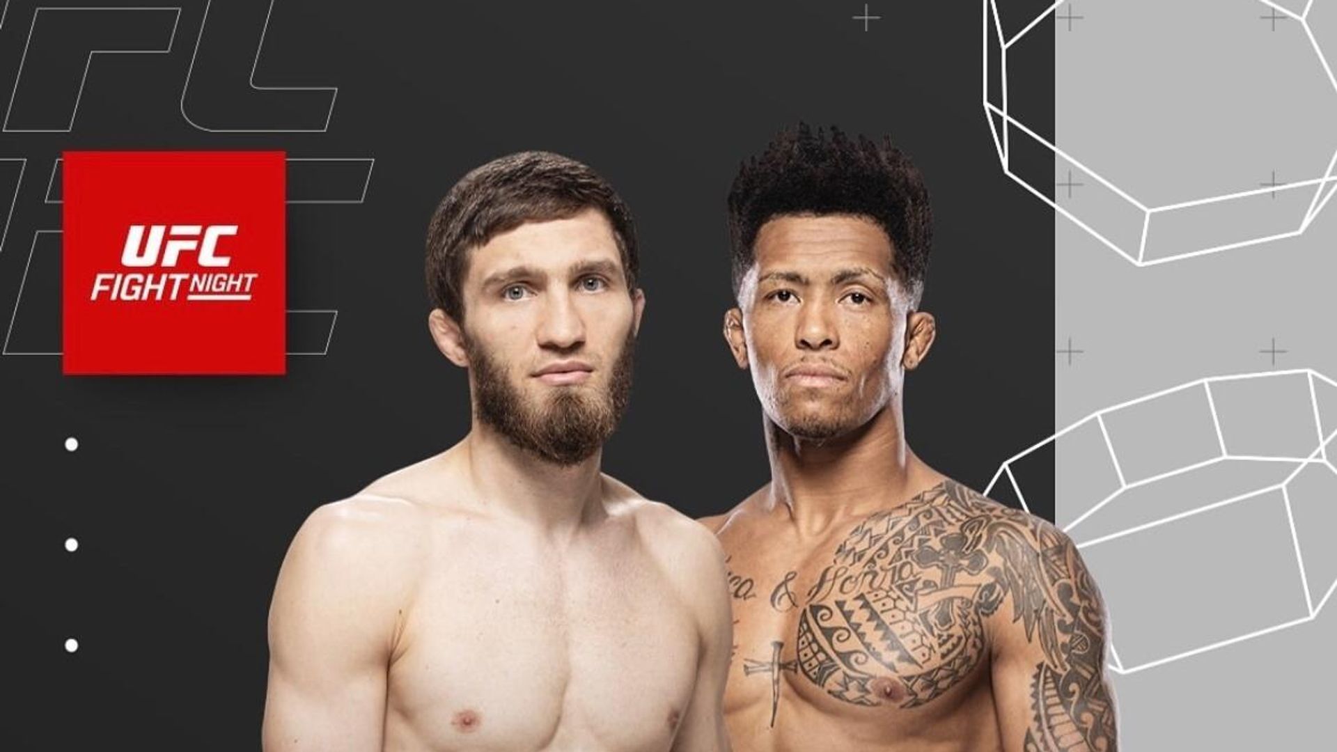 Афиша боя Нурмагомедова на февральском турнире UFC Афиша боя Нурмагомедова на февральском турнире UFC - РИА Новости, 1920, 01.02.2025
