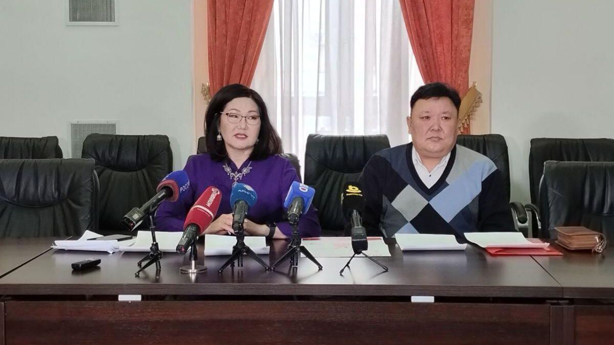 Министр культуры Бурятии Соелма Дагаева на брифинге с участием СМИ объявила о старте конкурса Агуу Илалта – Великая Победа Министр культуры Бурятии Соелма Дагаева на брифинге с участием СМИ объявила о старте конкурса Агуу Илалта – Великая Победа - РИА Новости, 1920, 27.01.2025