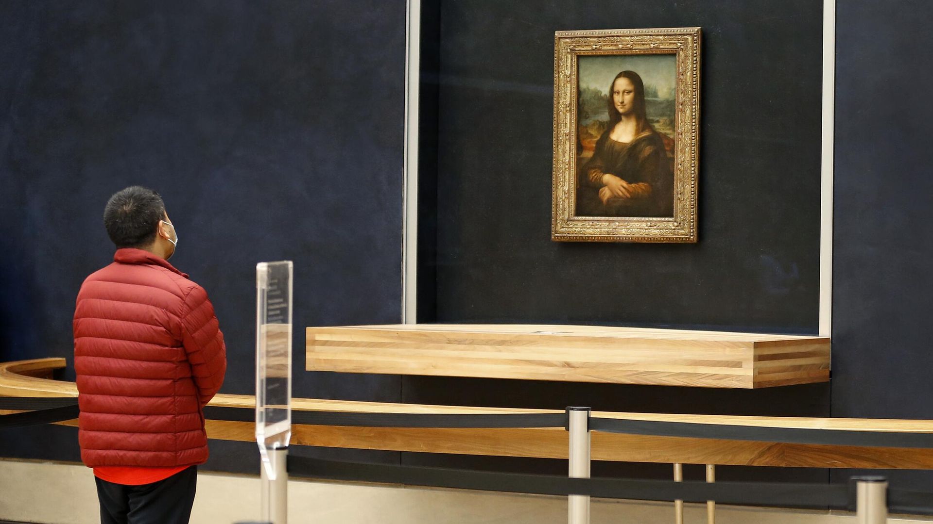 Картина Джоконда Леонардо да Винчи в Лувре - РИА Новости, 1920, 28.01.2025