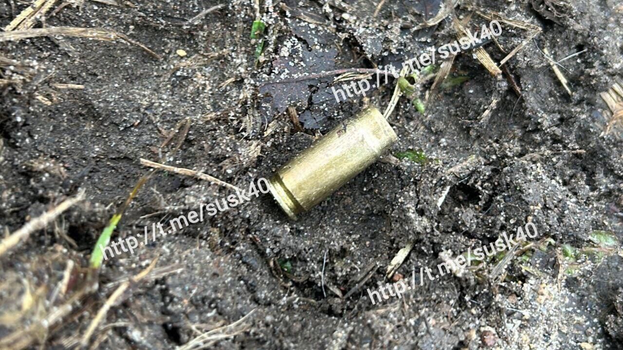 Гильза на месте убийства в Калужской области Гильза на месте убийства в Калужской области - РИА Новости, 1920, 29.01.2025