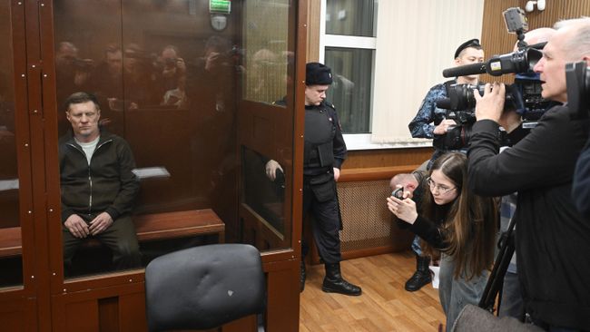 Сергей Анохин в суде. 30 января 2025