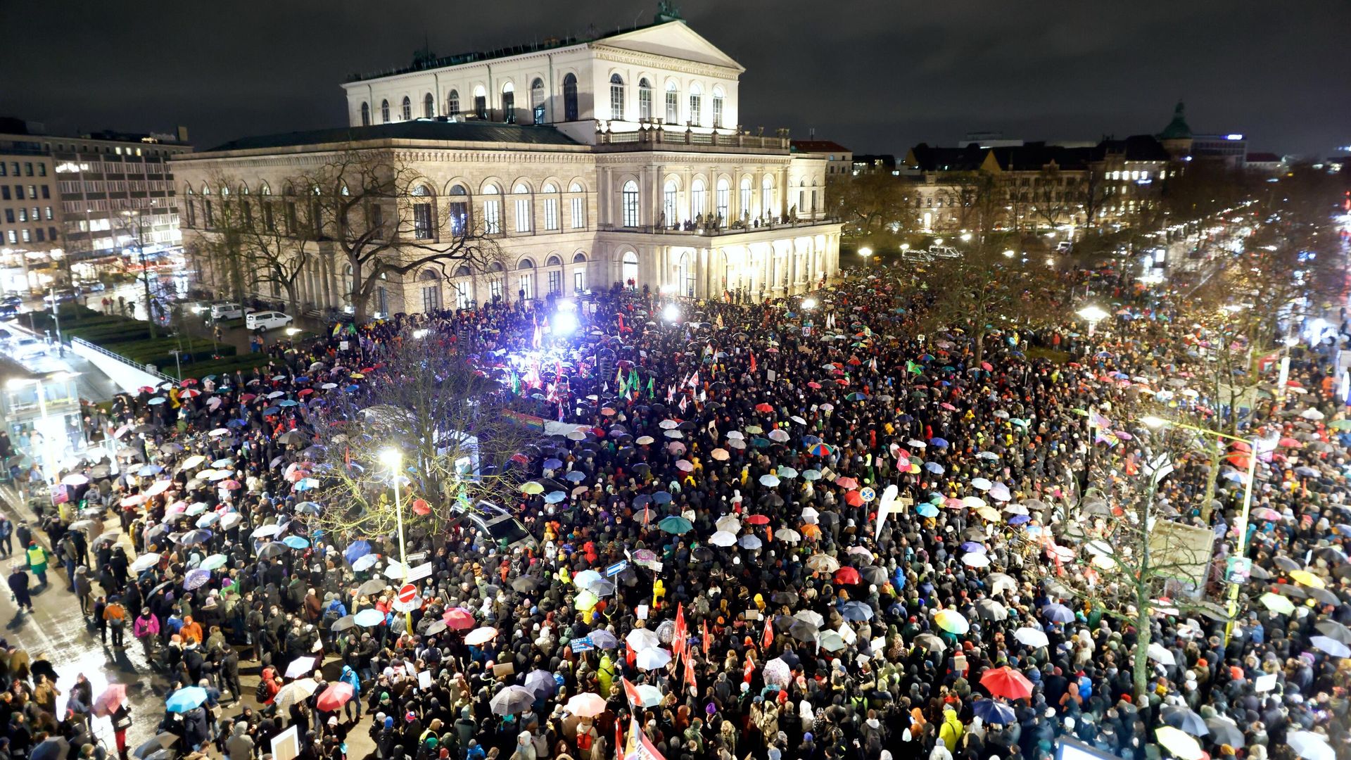 Акция протеста против миграционной политики ХДС/ХСС в Ганновере. 30 января Акция протеста против миграционной политики ХДС/ХСС в Ганновере. 30 января - РИА Новости, 1920, 30.01.2025