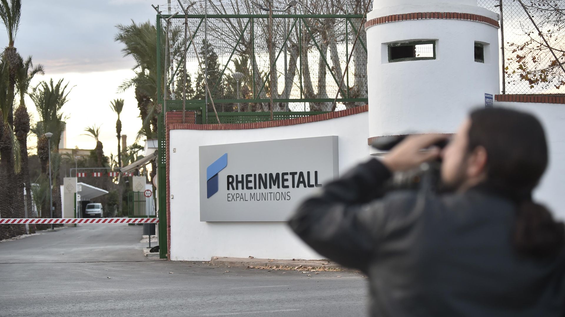 Въезд на территорию завода концерна Rheinmetall в Мурсии. 30 января 2025 Въезд на территорию завода концерна Rheinmetall в Мурсии. 30 января 2025 - РИА Новости, 1920, 30.01.2025