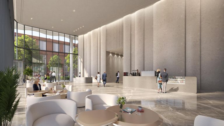 Проект офисно-культурного кластера Kobzon City в Москве