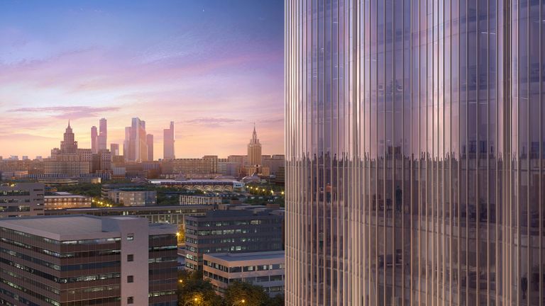 Проект офисно-культурного кластера Kobzon City в Москве