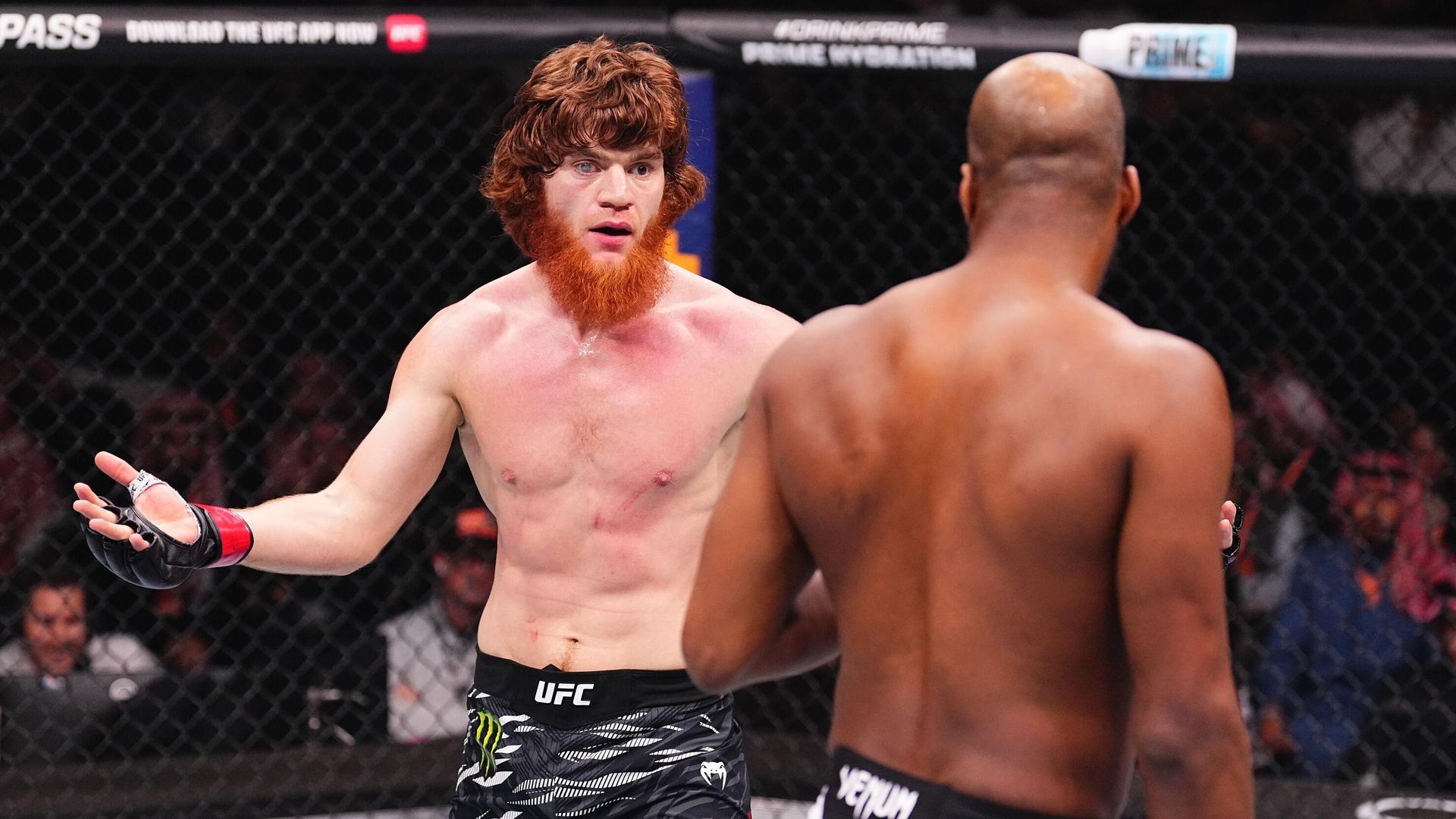 Бой Шары Буллета на турнире UFC в Саудовской Аравии Бой Шары Буллета на турнире UFC в Саудовской Аравии - РИА Новости, 1920, 01.02.2025