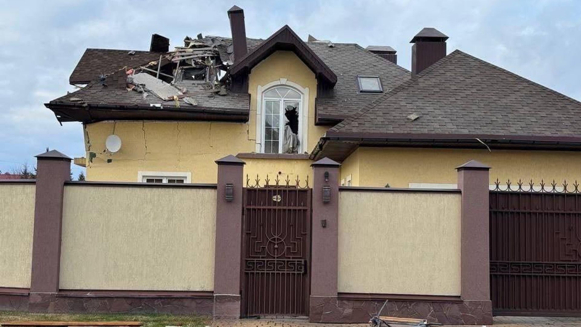 Последствия обстрела хутора Церковный в Белгородской области - РИА Новости, 1920, 03.02.2025