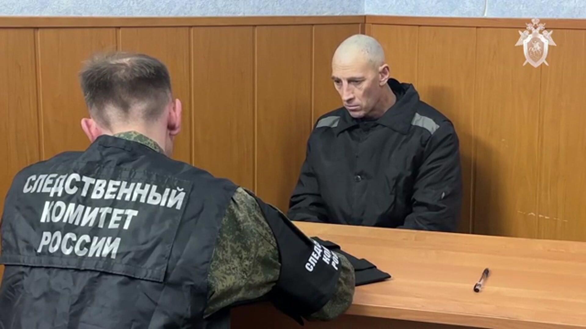 Допрос украинского военного, который признался в убийстве жителя курского села Русское Поречное Допрос украинского военного, который признался в убийстве жителя курского села Русское Поречное - РИА Новости, 1920, 04.02.2025
