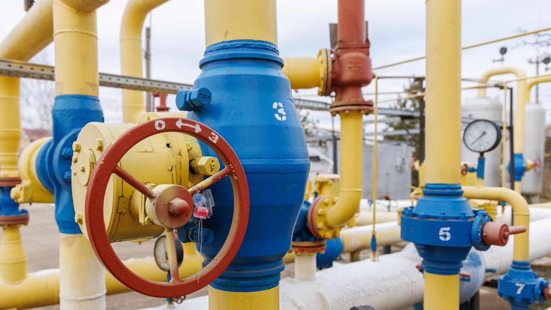 Газораспределительная станция Газораспределительная станция - РИА Новости, 1920, 10.03.2026