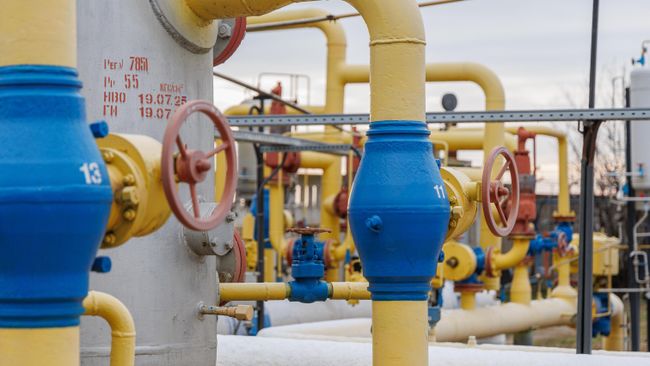 Газораспределительная станция в Приднестровье