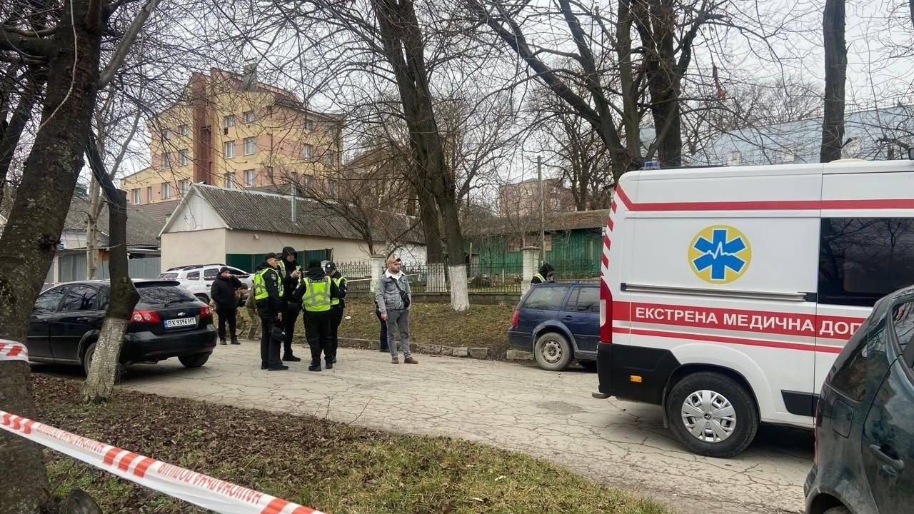 Место взрыва у здания ТЦК в Каменце-Подольском. 5 февраля 2025 Место взрыва у здания ТЦК в Каменце-Подольском. 5 февраля 2025 - РИА Новости, 1920, 05.02.2025