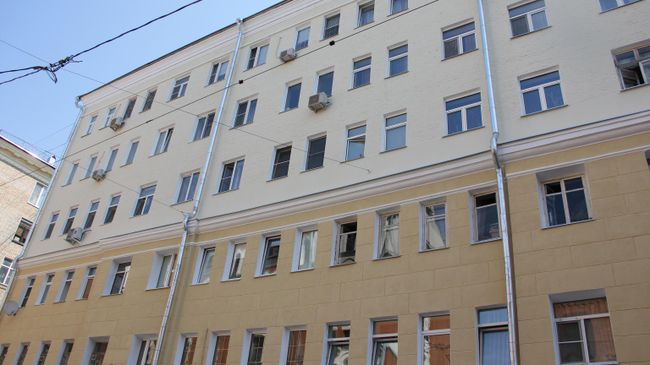Дом 56 на улице Гиляровского в Москве