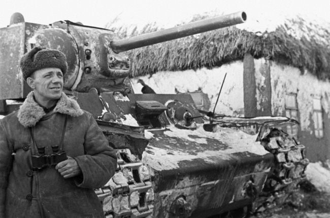 Полковник Киселев Михаил Захарович во время Воронежско-Касторненской операции Полковник Киселев Михаил Захарович во время Воронежско-Касторненской операции