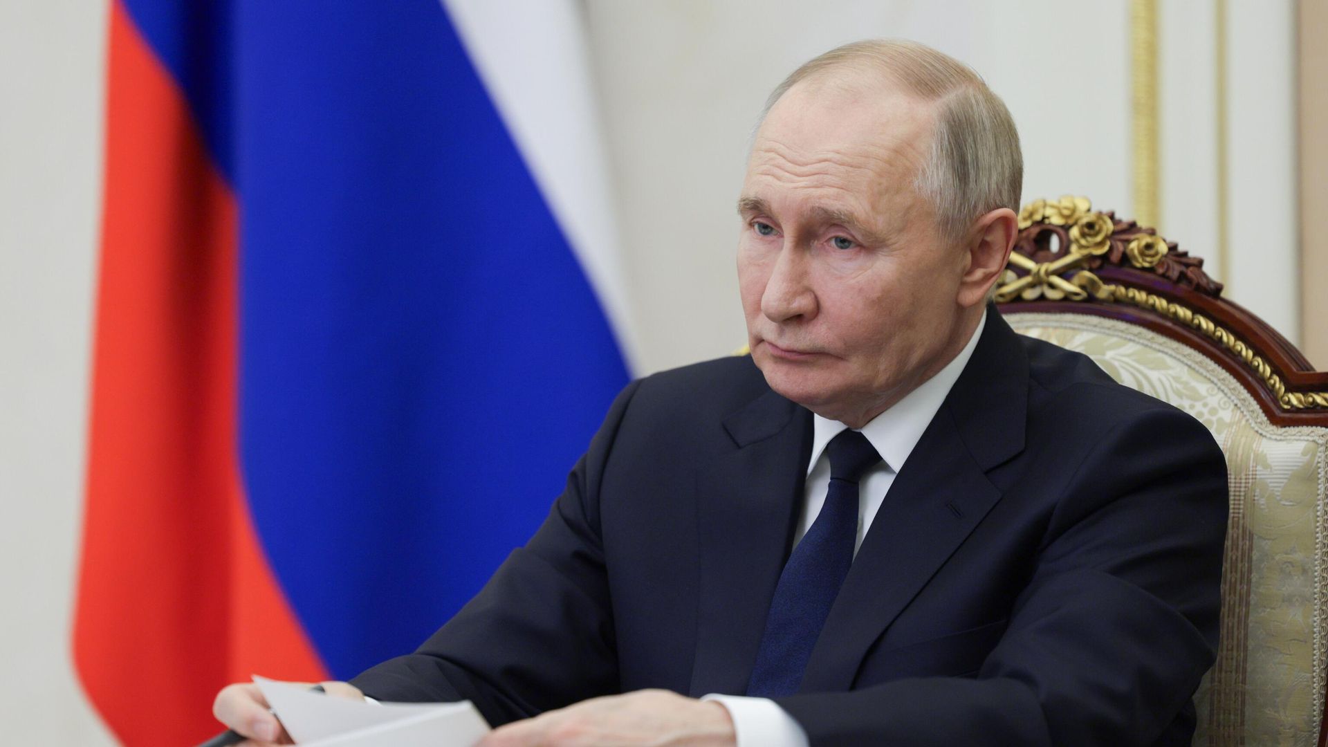 Президент РФ Владимир Путин в режиме видеоконференции проводит заседание Совета при президенте по науке и образованию Президент РФ Владимир Путин в режиме видеоконференции проводит заседание Совета при президенте по науке и образованию - РИА Новости, 1920, 06.02.2025