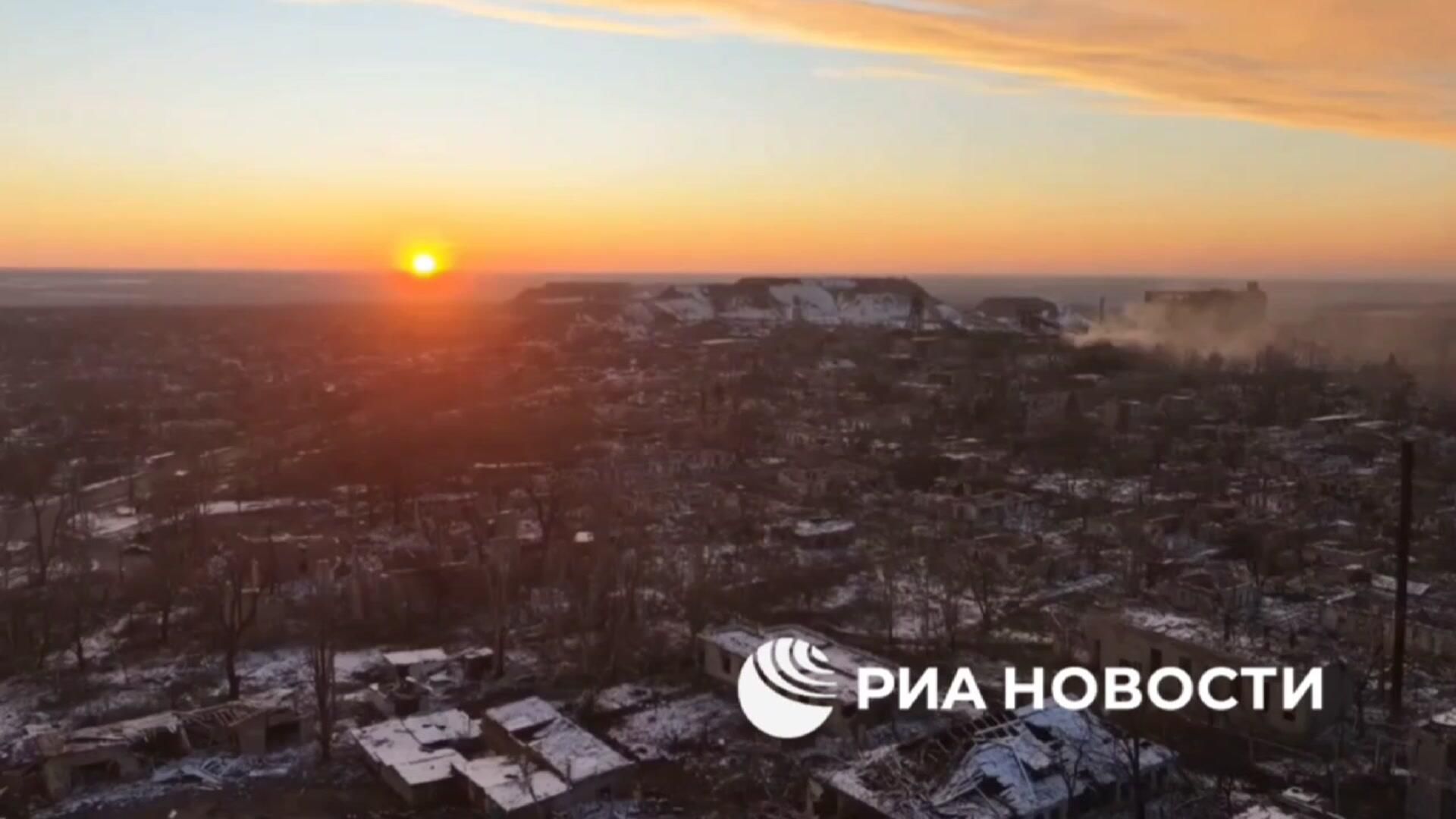 Первые кадры из освобожденного Дзержинска - РИА Новости, 1920, 07.02.2025