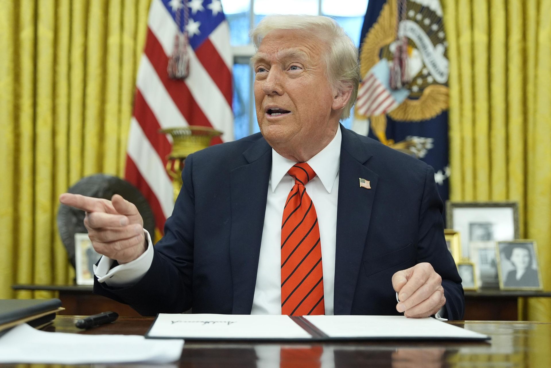 Президент США Дональд Трамп - РИА Новости, 1920, 12.02.2025