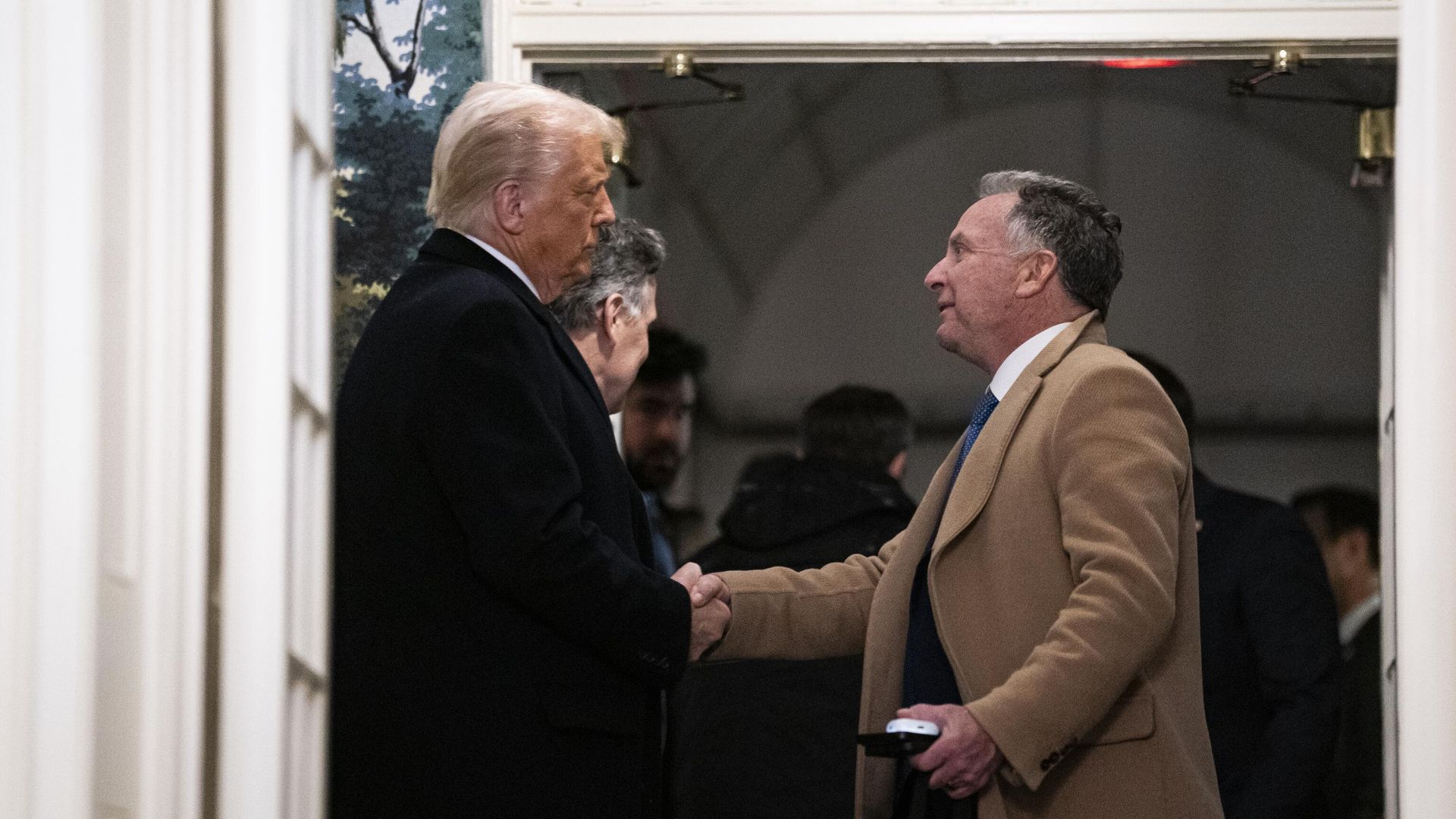 Президент США Дональд Трамп и Стив Уиткофф во время встречи в Белом доме. 11 февраля 2025 Президент США Дональд Трамп и Стив Уиткофф во время встречи в Белом доме. 11 февраля 2025 - РИА Новости, 1920, 11.02.2025
