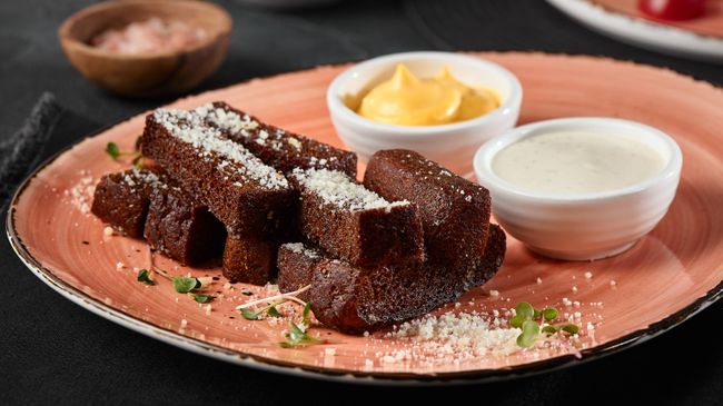 Гренки с чесноком Гренки с чесноком