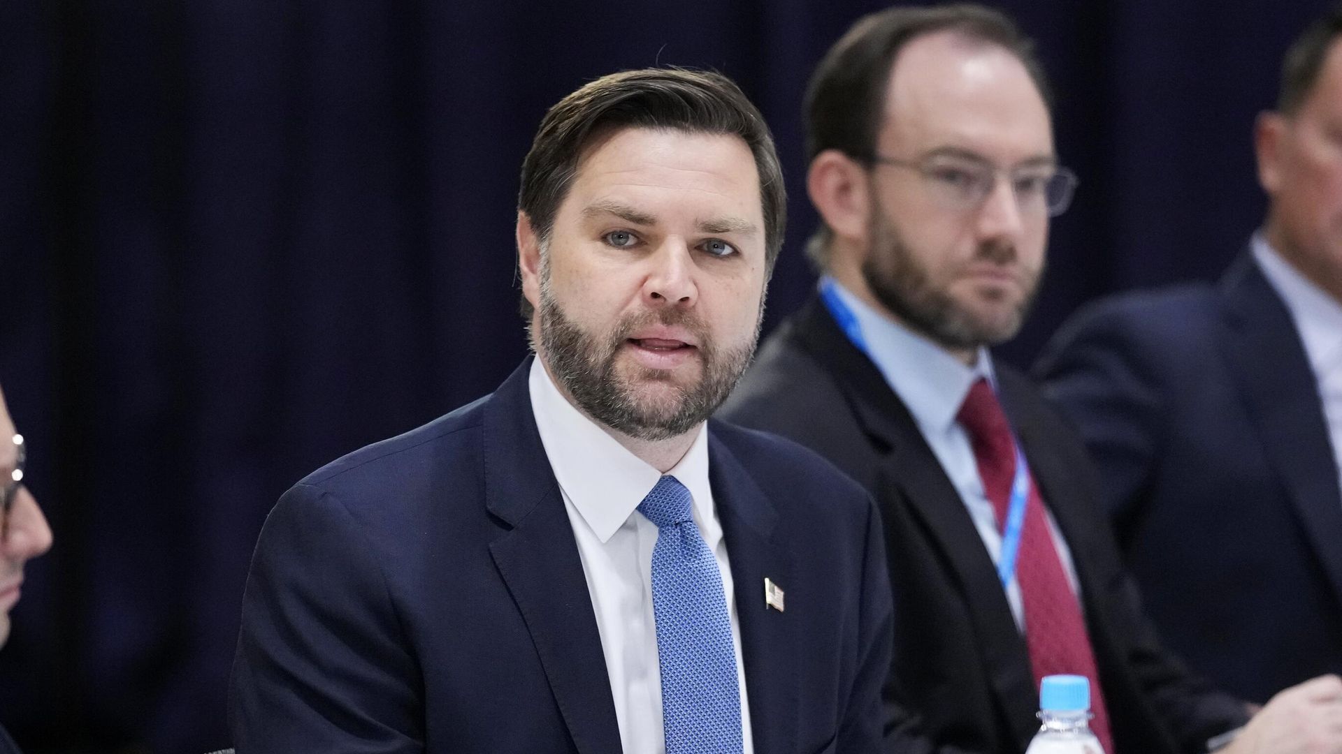 Вице-президент США Джей-Ди Вэнс на Мюнхенской конференции по безопасности - РИА Новости, 1920, 14.02.2025