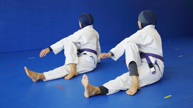 Девушки в спортзале