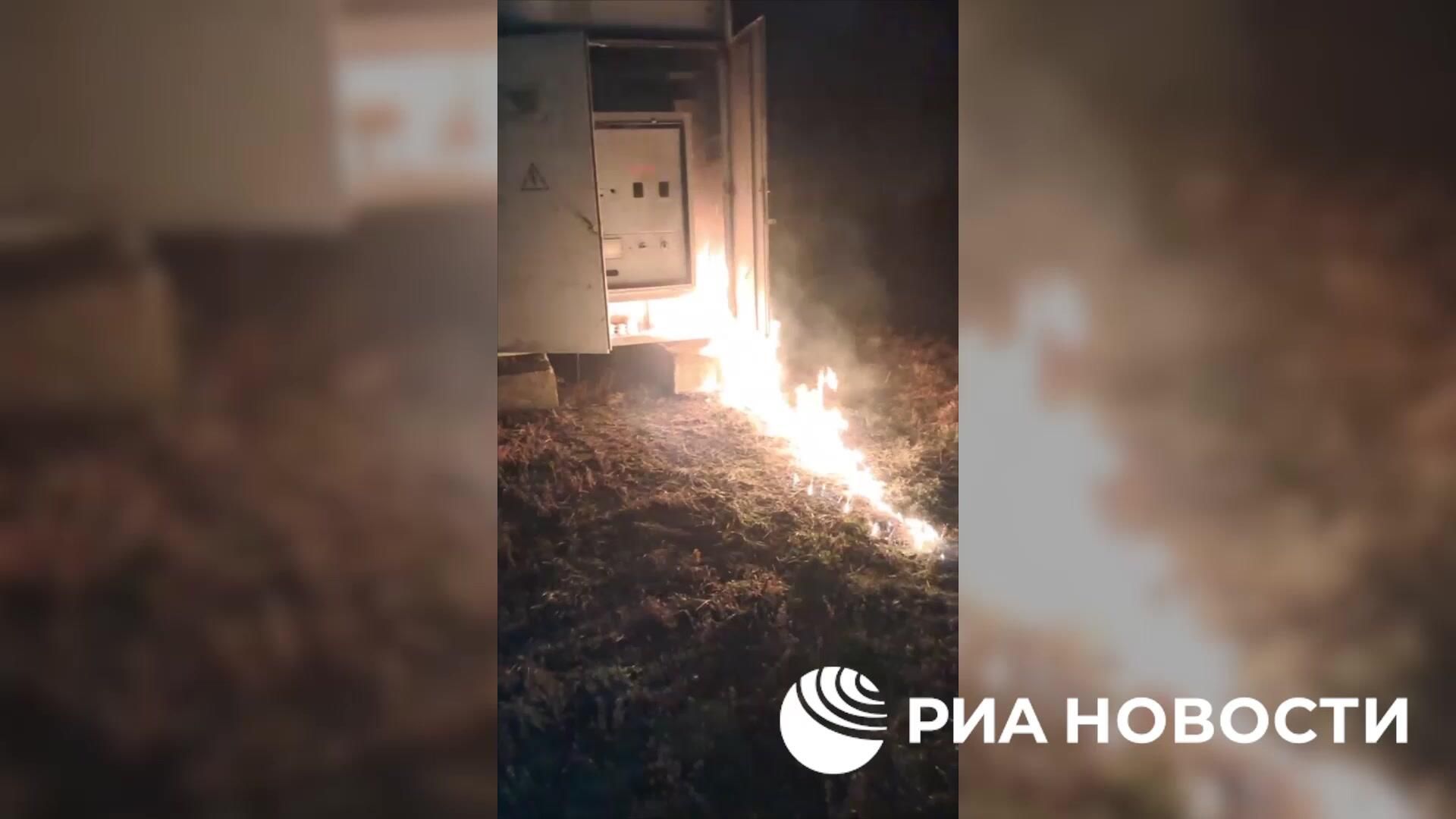 Уничтожение электротрансформатора на покровском направлении Уничтожение электротрансформатора на покровском направлении - РИА Новости, 1920, 17.02.2025