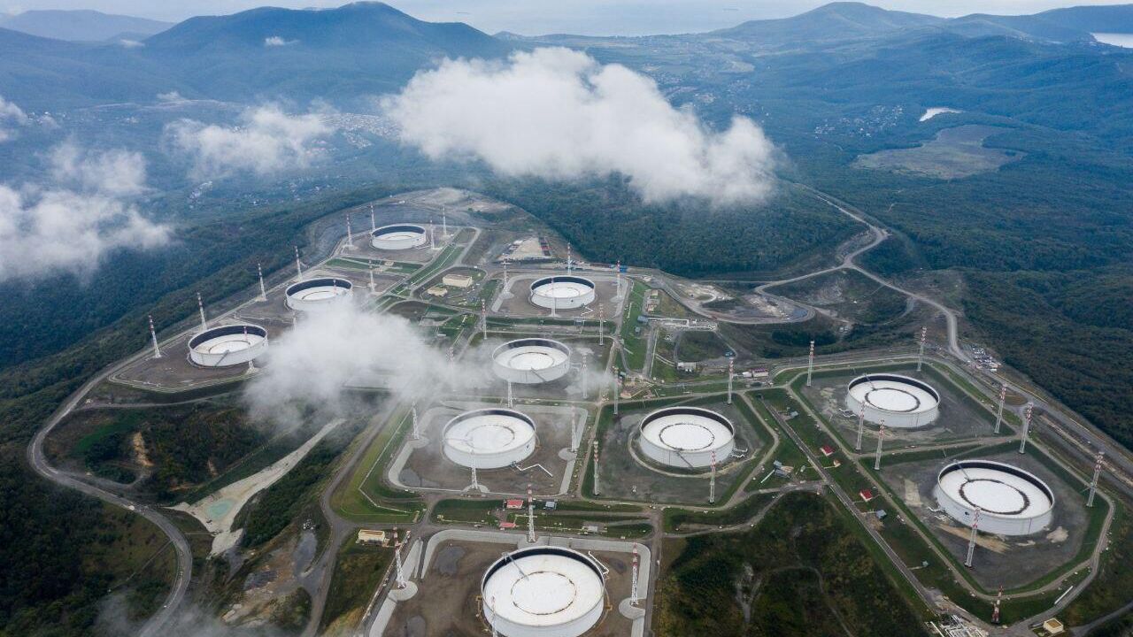 Нефтехранилище Каспийского трубопроводного консорциума Нефтехранилище Каспийского трубопроводного консорциума - РИА Новости, 1920, 27.02.2026