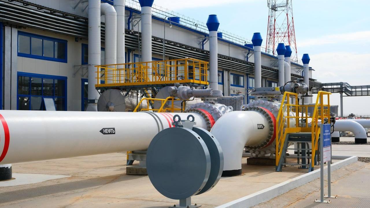 Нефтеперекачивающая станция КТК Нефтеперекачивающая станция КТК - РИА Новости, 1920, 19.03.2025