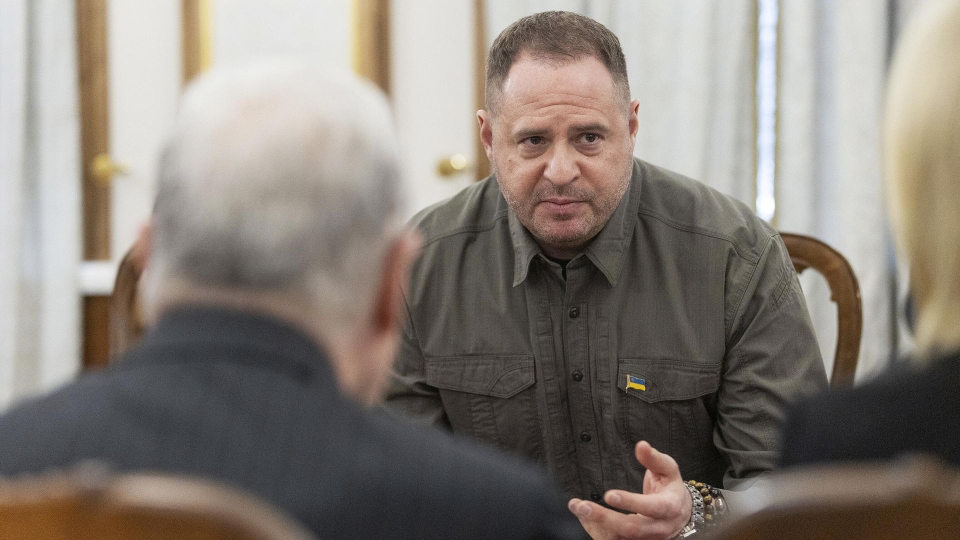 Андрей Ермак во время встречи с Китом Келлогом в Киеве Андрей Ермак во время встречи с Китом Келлогом в Киеве - РИА Новости, 1920, 28.11.2025