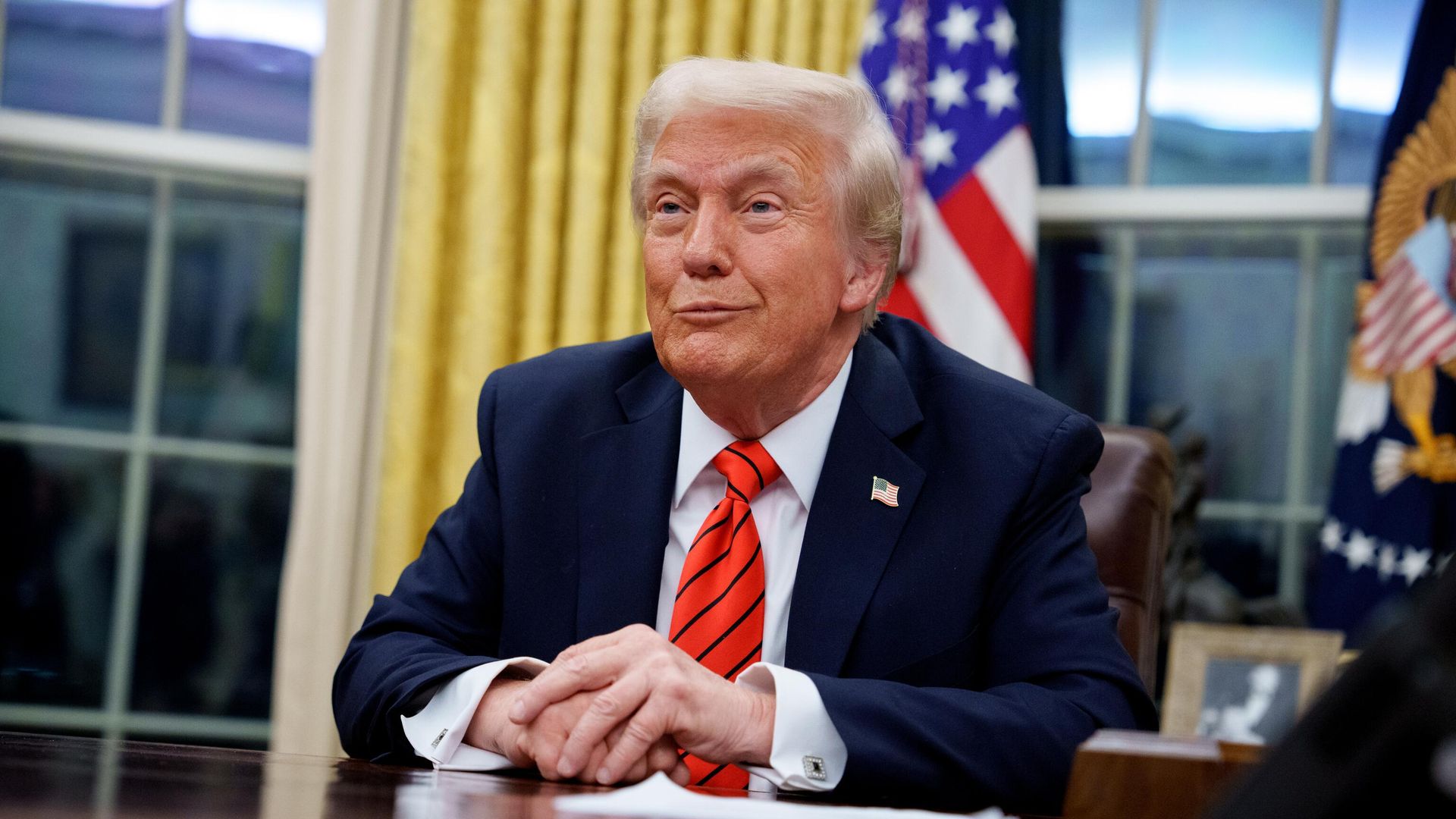 Президент США Дональд Трамп Президент США Дональд Трамп - РИА Новости, 1920, 20.02.2025