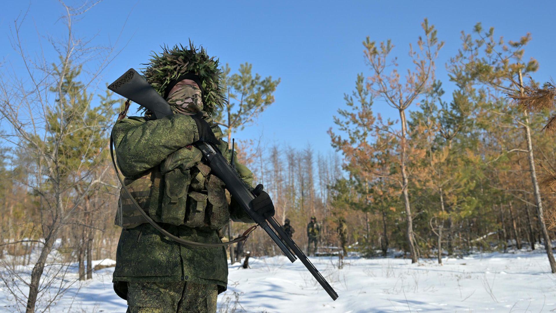 Российский военнослужащий Российский военнослужащий - РИА Новости, 1920, 23.02.2025