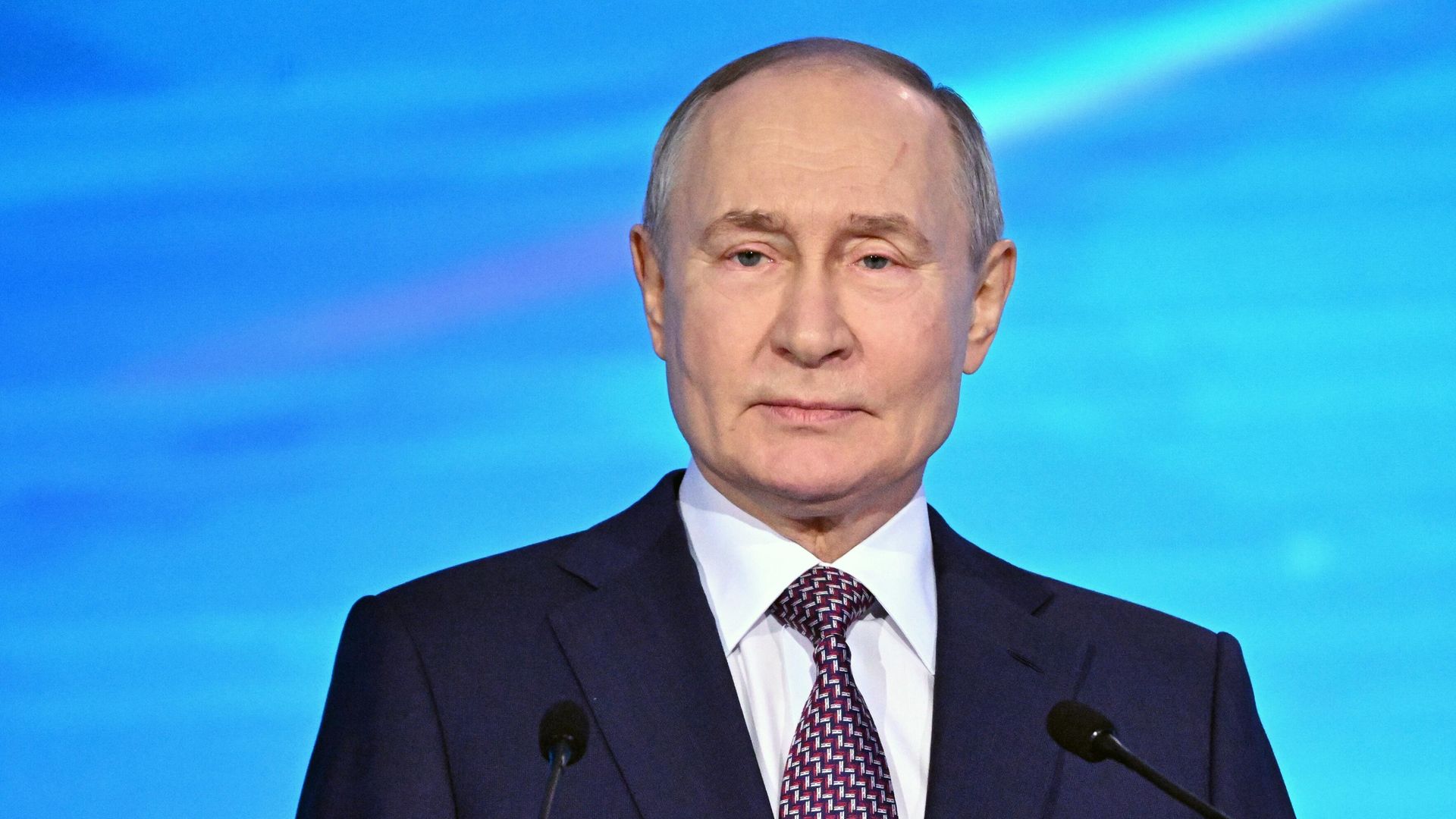 Президент РФ Владимир Путин выступает на пленарном заседании Форума будущих технологий в Москве Президент РФ Владимир Путин выступает на пленарном заседании Форума будущих технологий в Москве - РИА Новости, 1920, 21.02.2025
