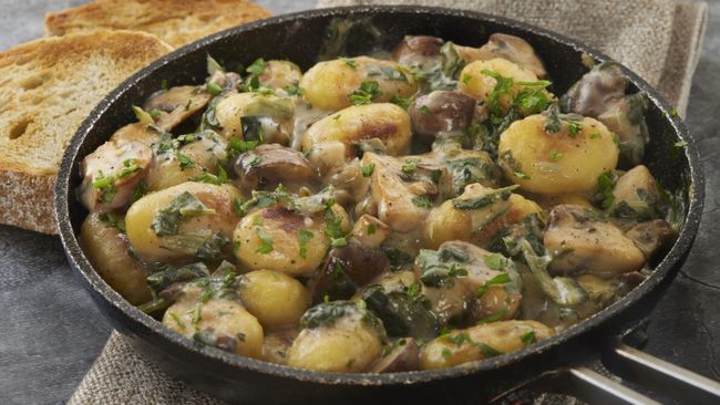 Картошка с грибами в духовке Картошка с грибами в духовке