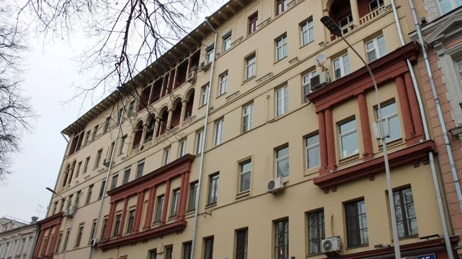 Дом на Петровском бульваре в Москве