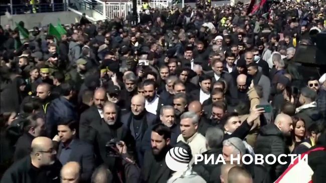 Похороны Насруллы и Сафийеддина в Бейруте