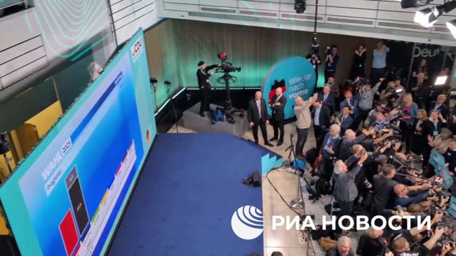 Обстановка в штабе ХДС после победы на выборах в бундестаг