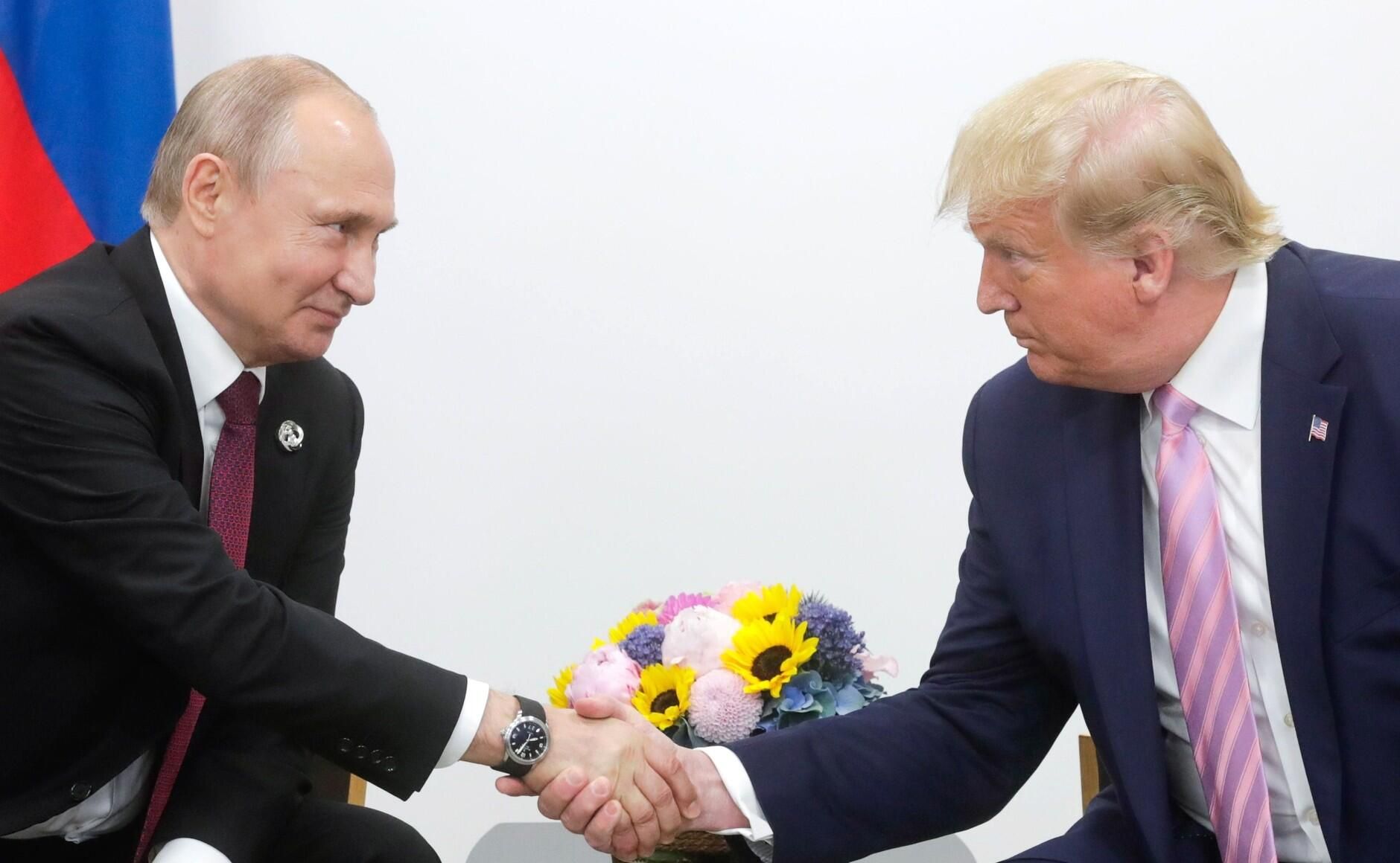 Президент России Владимир Путин и президент США Дональд Трамп Президент России Владимир Путин и президент США Дональд Трамп - РИА Новости, 1920, 11.08.2025
