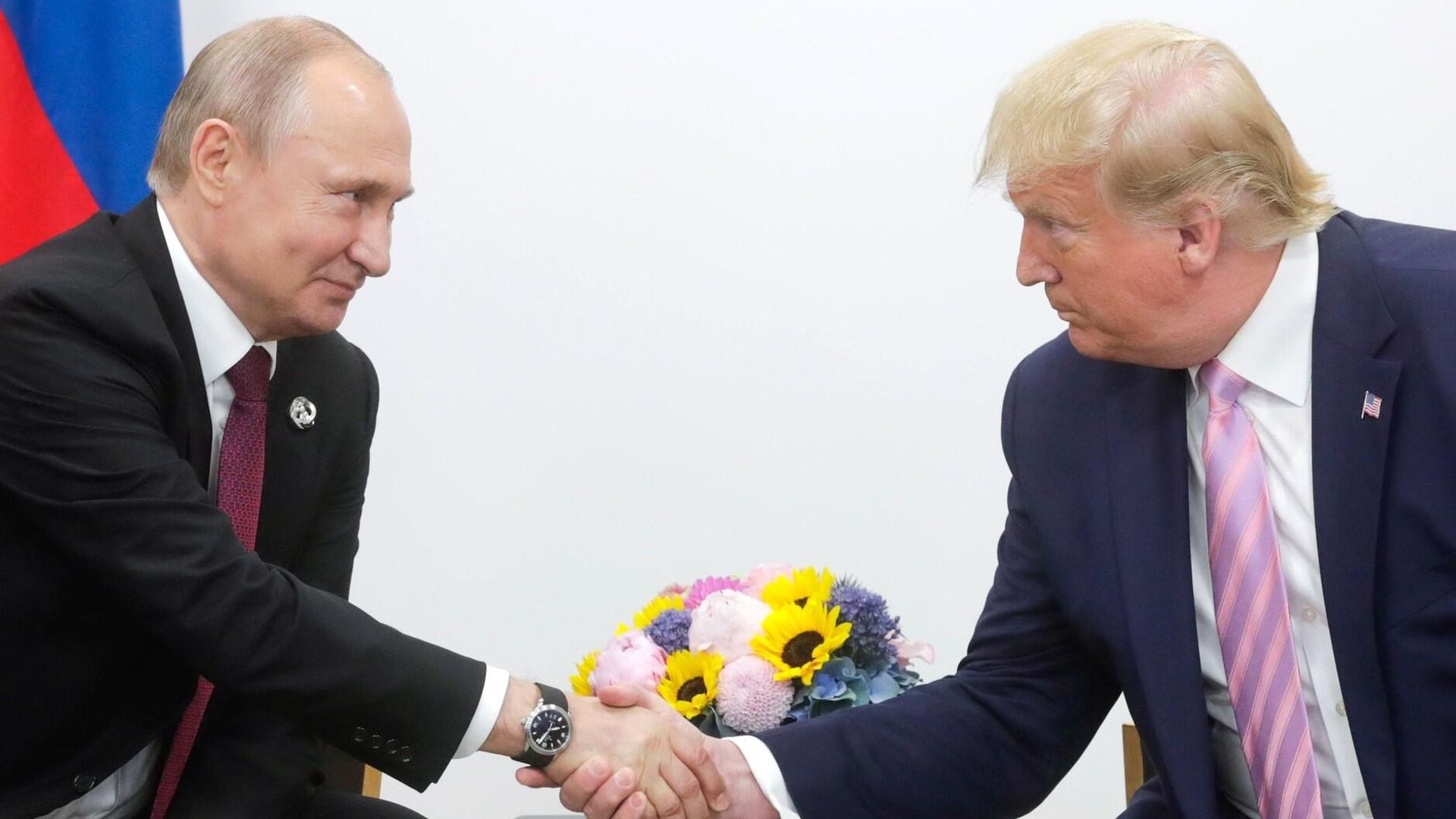 Владимир Путин и Дональд Трамп Владимир Путин и Дональд Трамп - РИА Новости, 1920, 05.07.2025