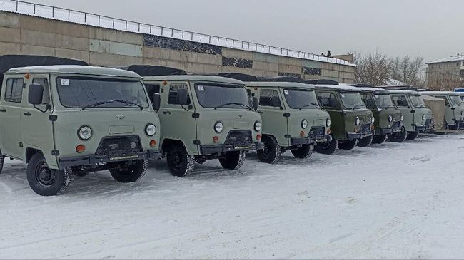Новые УАЗы получили красноярские пожарные к новому лесопожарному сезону